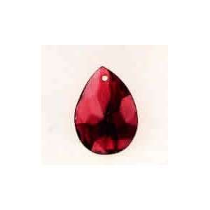  Glass Treasure   Marble Teardrop/Garnet