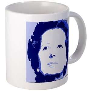  Margaret Thatcher   True Blue British Mug by  