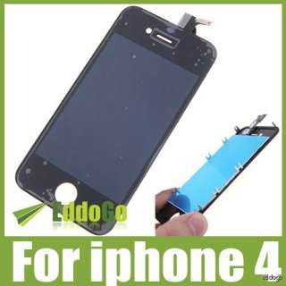   Screen Digitizer LCD Display Assembly Replacement For iphone 4  