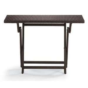  Cafe Counter Height Folding Table   Frontgate, Patio 