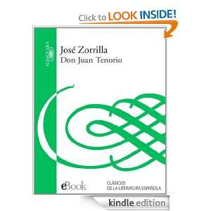 Don Juan Tenorio (Spanish Edition) José Zorrilla  Kindle 