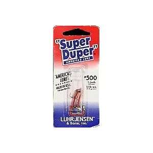  Luhr Jensen Fishing Tackle Super Duper 1 inch Fire Sports 