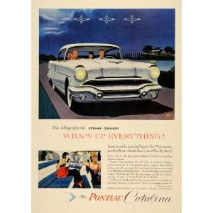   V8 Automobile Night Driving GM   Original Print Ad