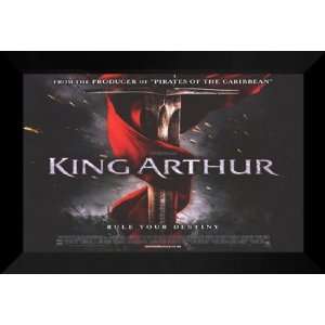  King Arthur 27x40 FRAMED Movie Poster   Style D   2004 