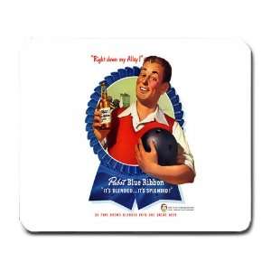  pabst blue ribbon beer Mousepad Mouse Pad Mouse Mat 
