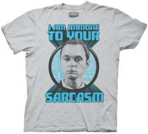 Big Bang Theory Sarcasm TV Funny Adult LG T Shirt  