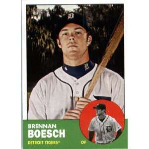  2012 Topps Heritage 302 Brennan Boesch   Detroit Tigers 