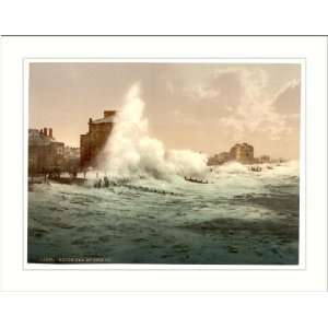  Rough sea Bognor England, c. 1890s, (M) Library Image 