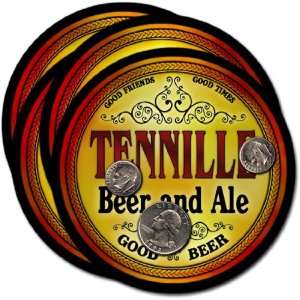  Tennille, GA Beer & Ale Coasters   4pk 