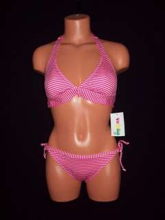 VS012 Swimwear 2pc halter bikini set small  