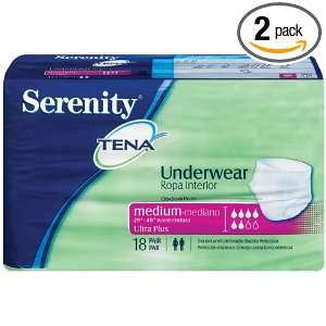 Tena Serenity Pads, Discreet Bladder Protection, Ultra Plus Absorbency 