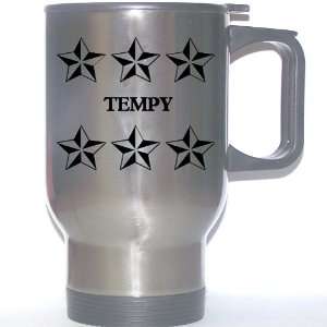  Personal Name Gift   TEMPY Stainless Steel Mug (black 