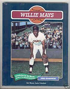 Willie Mays Baseball Legends book San Fransisco Giants  
