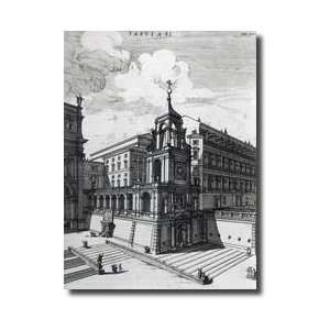  An Entrance Gate To The Vatican 1696 Giclee Print
