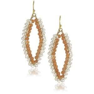  Wendy Mink Bond Diamond Wrapped Earrings Jewelry
