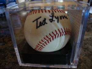 Ted Lyons Chicago White Sox Signed Lee Mac Rawlings Baseball PSA/DNA 