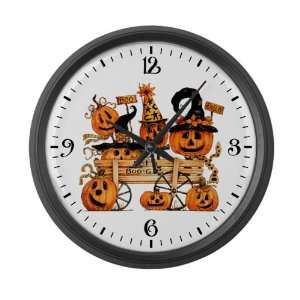   Clock Halloween Lets Boogie Jack o Lantern Pumpkin 