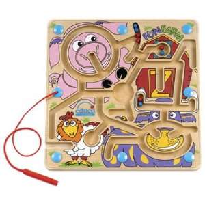  Magnetic Marble Maze Farm Toys & Games