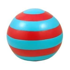  Striped Ball Bookend