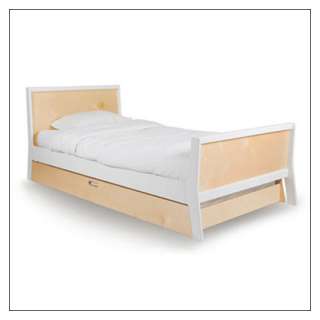 Oeuf Sparrow Trundle Bed in Birch 876051002368  