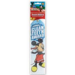  Mickey Mouse Clean Teeth Award Ribbon Toys & Games