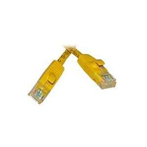  7 CAT6 Booted Patch Yellow Electronics