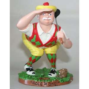  Bootys Golfer Figurine   Hole in One Inscription on 