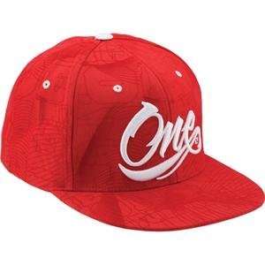  One Industries Current Hat   Small/Medium/Red Automotive