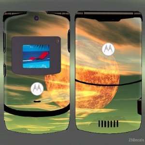  Motorola V3 Earths Sun View Skin 22335 