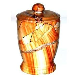  Canister in Teakwood Marble
