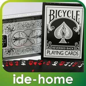 Bicycle Reversed Black Poker Deck Playing Card   (Black Deck 2nd Gen 