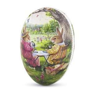  bunnies tea party decoupage egg Toys & Games