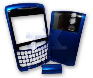 ATT Blackberry Curve 8310 Metallic Blue Housing Case  