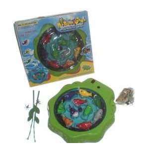   Operated Fishing Game With Fishing Poles And Music Toys & Games