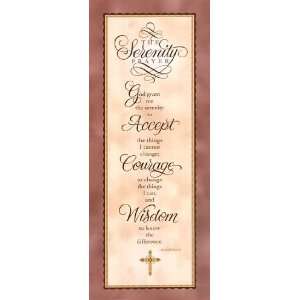    Serenity Prayer   Poster by Mark Bowers (8x20)