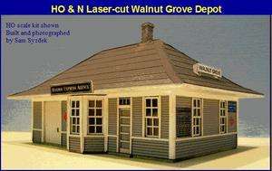Blair Line HO Scale Walnut Grove Depot Limited Edition Kit #2004 