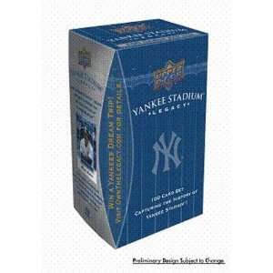  2008 Upper Deck Yankee Stadium Box Sets