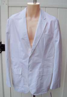   Lauren mens polo white blazer jacket sport coat medium $198  