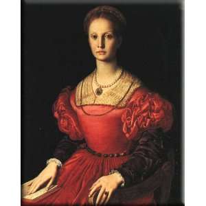  Lucrezia Panciatichi 13x16 Streched Canvas Art by Bronzino 