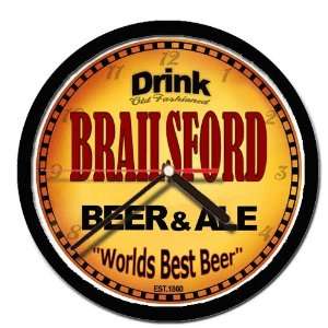  BRAILSFORD beer and ale cerveza wall clock Everything 