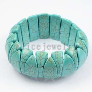 28x12x10mm Turquoise Bracelet 8 GB120  