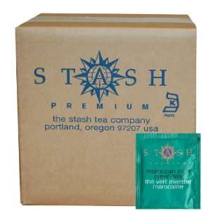 Stash Premium Moroccan Mint Green Tea, Tea Bags, 100 Count Box  