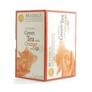  Brassica All Natural Green Tea with Orange and SGS, 16 