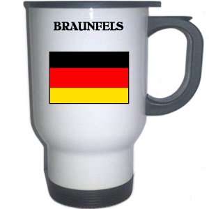  Germany   BRAUNFELS White Stainless Steel Mug 