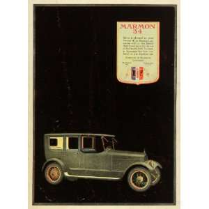  1919 Ad Marmon 34 Nordyke Automobile Indianapolis Vehicle 