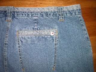 TOMMY HILFIGER DENIM SKIRT 1X 20 Plus Blue Jean Skirt Knee Length 