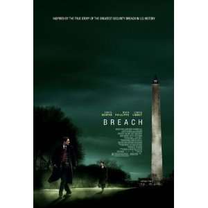 Breach Original Double Sided 27x40 Movie Poster   Not A Reprint 