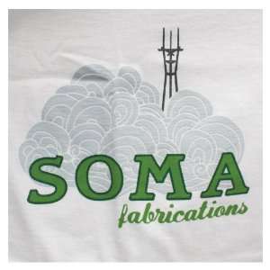 Soma Sutro Tower Fog Tee SM, Slim Fit Ringspun Cotton  