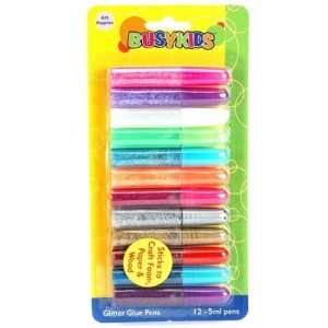 Busy Kids Mini Glitter Glue Pens 