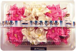blue hills studio irene s box o gardenias pink white